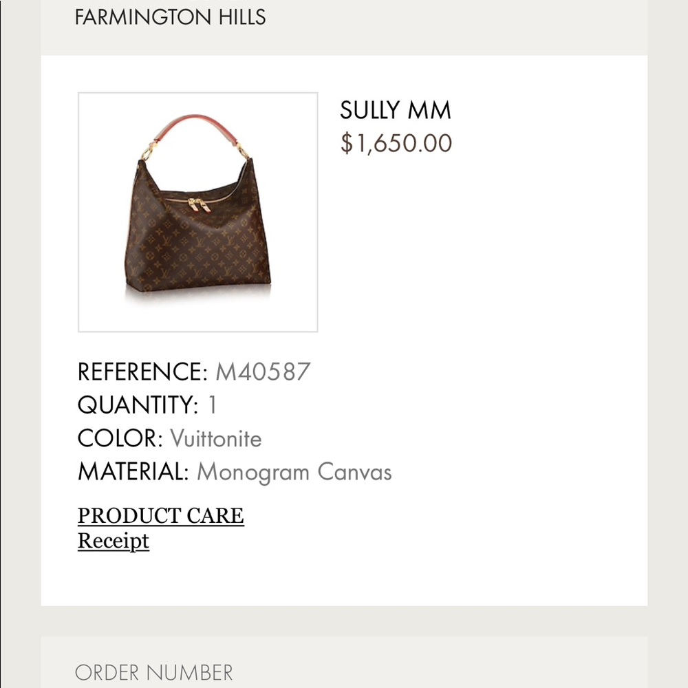 Louis Vuitton Sully MM